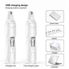 USB stainless steel nail clipper pet manicure device